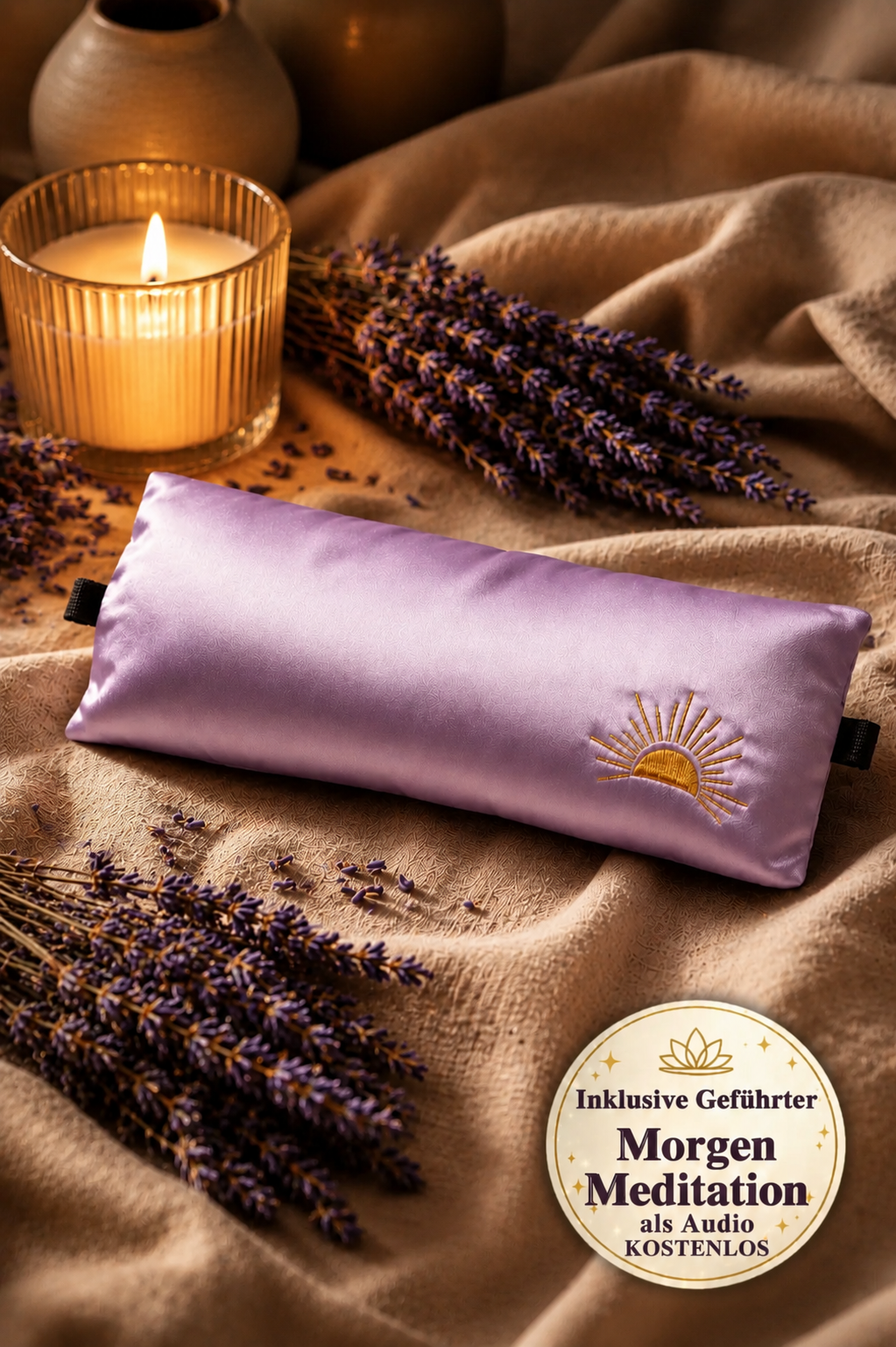 Lavendel Augenkissen