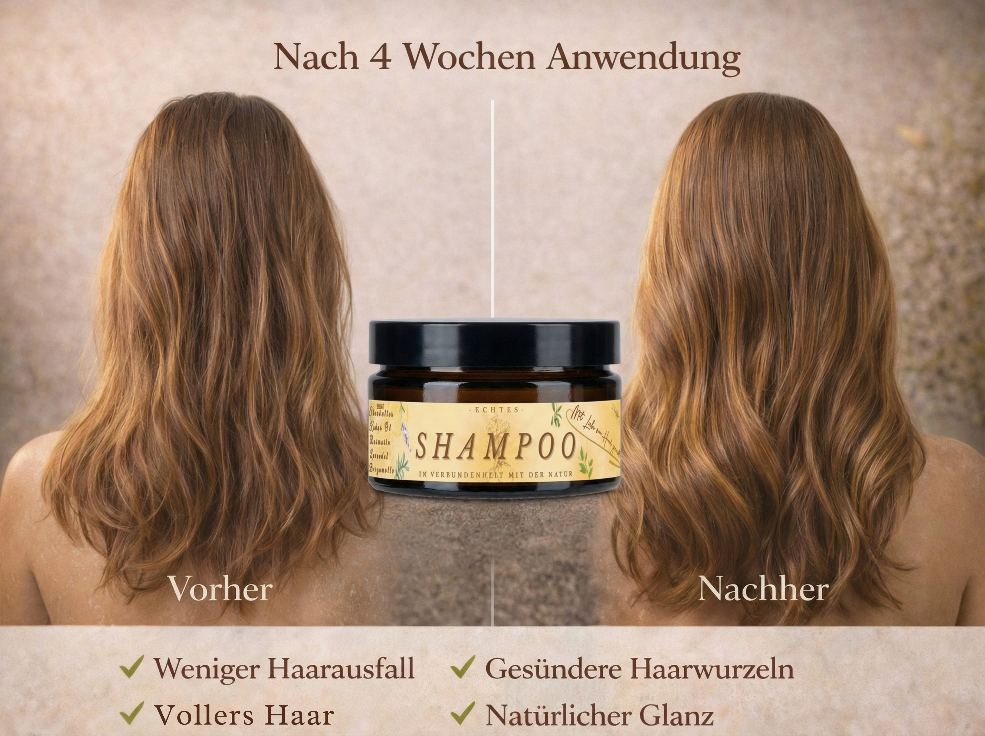 Natürliches Shampoo