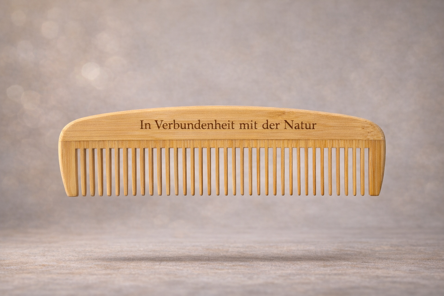 Natürlicher Bambuskamm